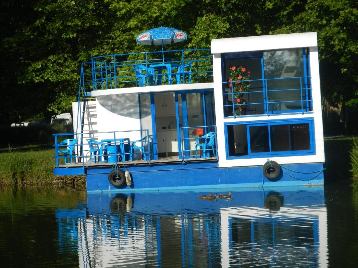 Maison Flottante Sur La Seille Cuisery Exteriör bild